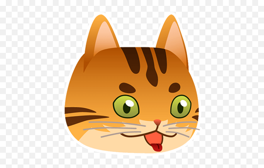 Cat Pack 1 By Marcossoft - Sticker Maker For Whatsapp Emoji,Cool Cat Clipart