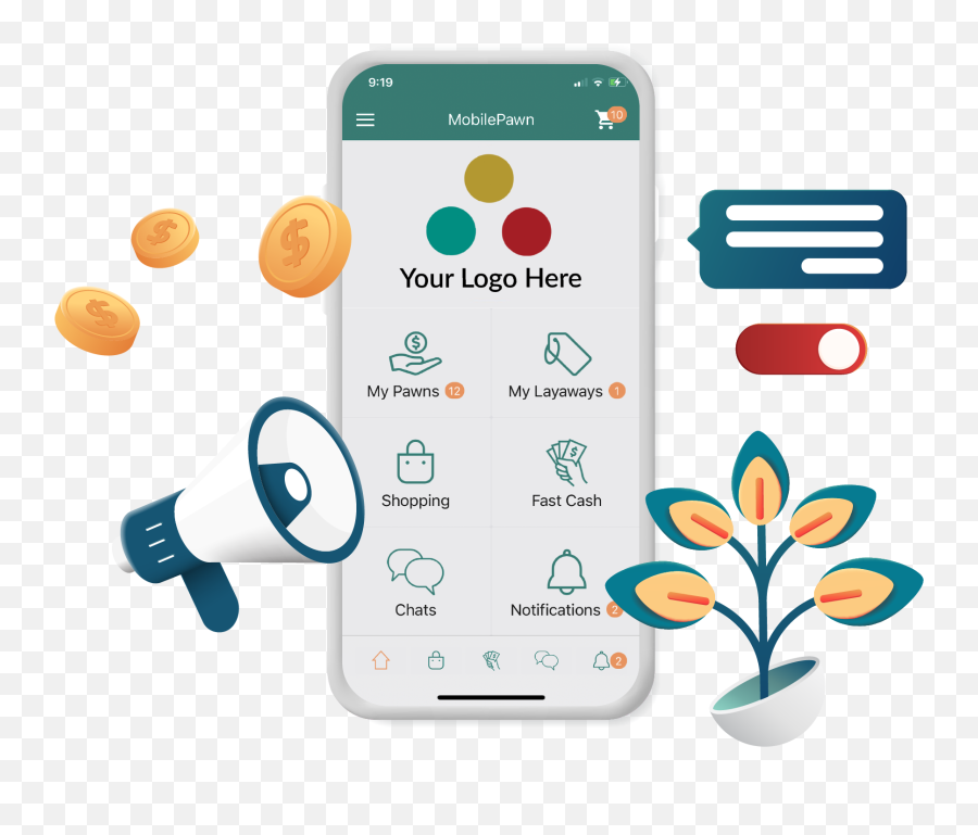 Customer Payment App Mobilepawn Bravo Store Systems Emoji,Consumer Cellular Logo