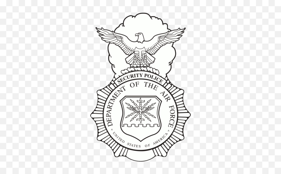 Download Hd 161 240 Pixels - Us Air Force Security Forces Emoji,Air Force Logo Transparent Background