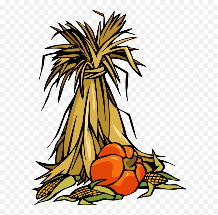 Leaves Apples Corn Pumpkin Png Files - Transparent Corn Stalks Clipart Emoji,October Clipart