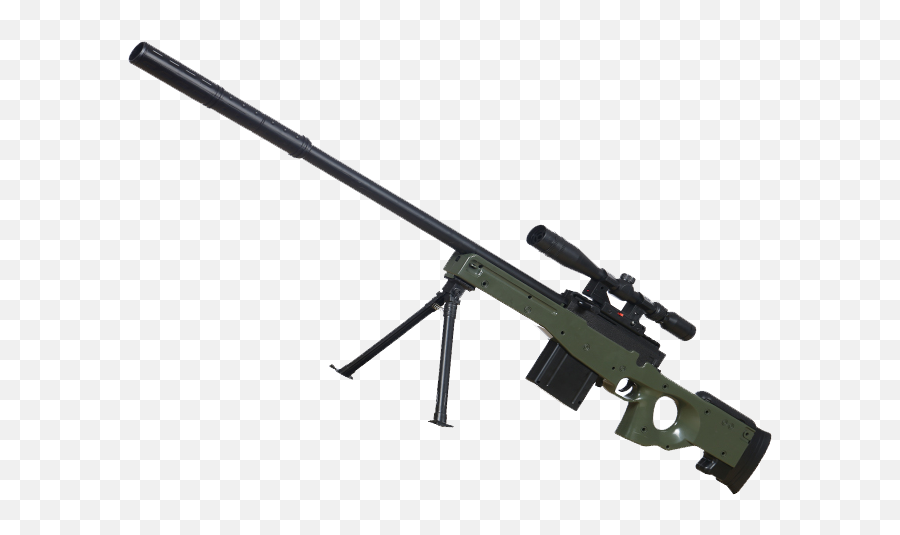 Toy Gun Png - Large Awm Sniper Rifle To Eat Chicken Charging Awm Free Fire Png Emoji,Sniper Transparent