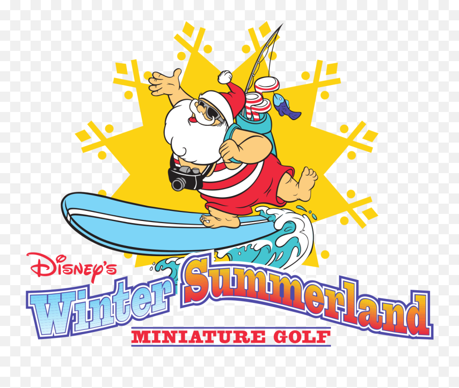 Download Disney Mini Golf Clipart - Winter Summerland Miniature Golf Logo Emoji,Golf Clipart