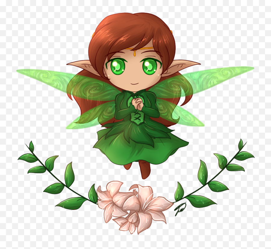 Download Fairy Clipart Forest - Forest Fairy Clipart Emoji,Fairy Clipart