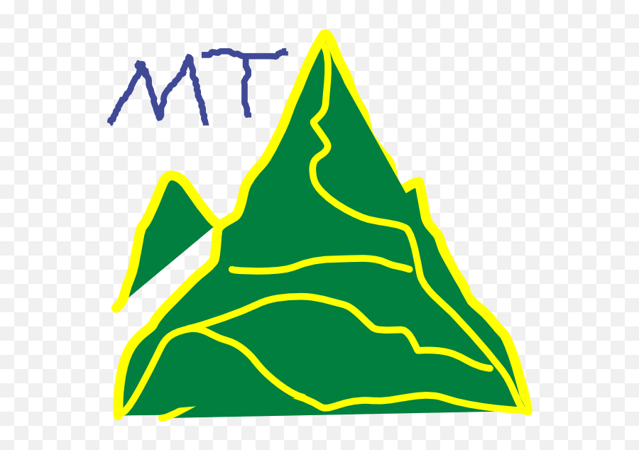 Mountain 3 Clip Art At Clkercom - Vector Clip Art Online Emoji,Mountains Clipart Png