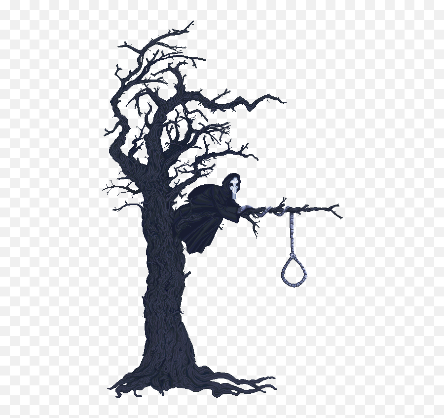 The Hanging Tree Pixeljointcom Emoji,Noose Transparent