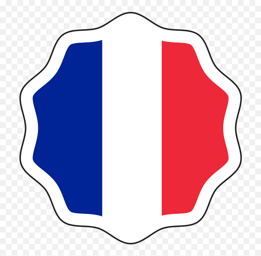 French Flag Sticker - Openclipart Emoji,French Flag Png