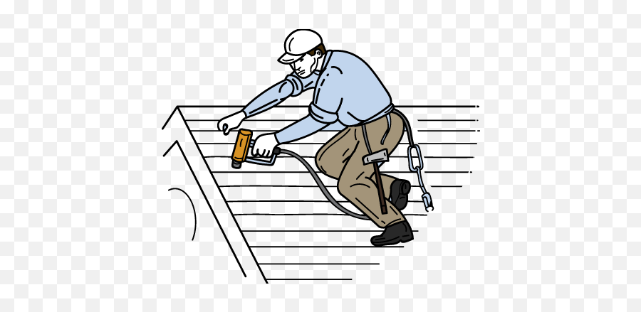 Download Hd Rooftop Clipart General Contractor - Clip Art Emoji,Contractor Png