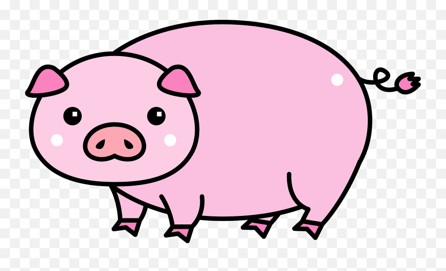 Pig Clipart Emoji,Pig Clipart