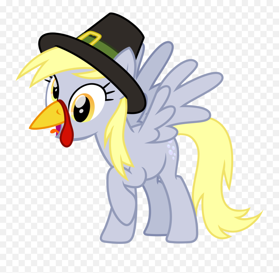 Happy Thanksgiving - Derpy Hooves Clipart Full Size Emoji,Cute Happy Thanksgiving Clipart
