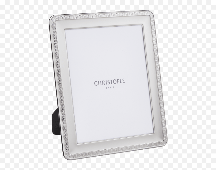 Silver Plated Picture Frame - For 18 X 24 Cm Photos Malmaison Christofle Emoji,Silver Picture Frame Png