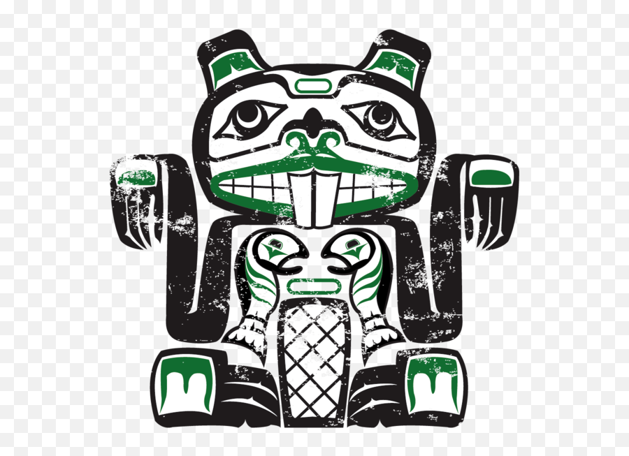 Beaver Native American Totem Native American Wisdom Emoji,Totem Poles Clipart