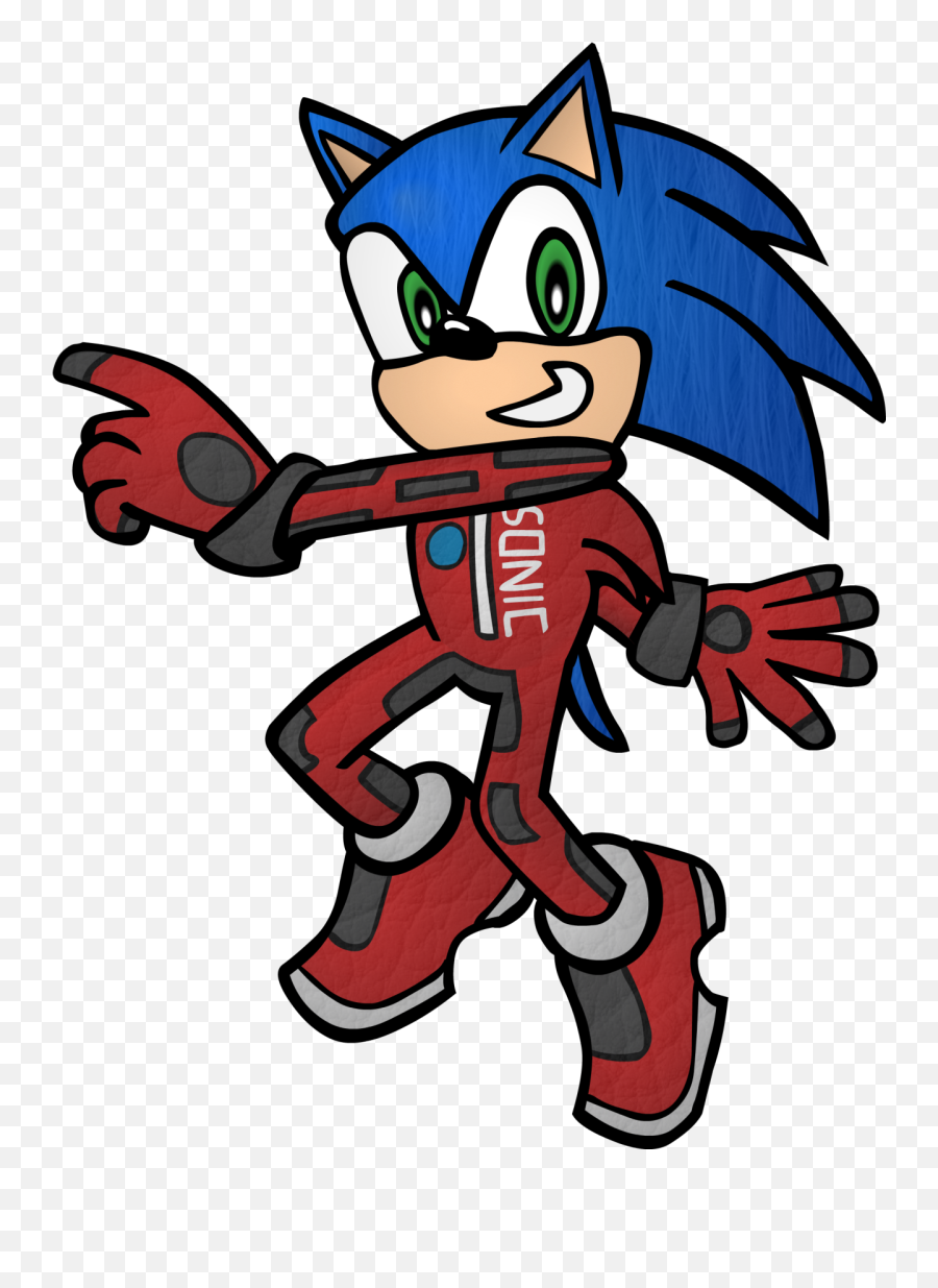 Download Sonic In His Racing Suit From Sonic Adventure 2 As - Sonic The Hedgehog Emoji,Sonic Adventure 2 Logo