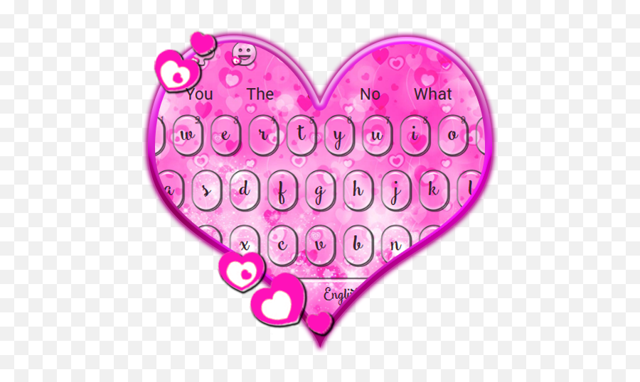 Amazoncom Pink Heart Keyboard Theme Appstore For Android - Girly Emoji,Pink Heart Png