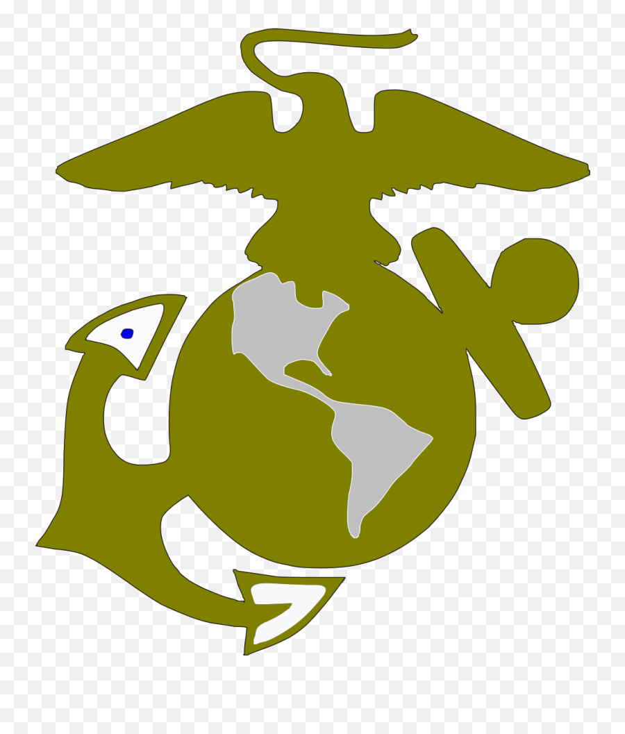 Marine Corps Logo Clip Art Free Free Image - Usmc Logo Clip Art Emoji,Marine Corps Logo