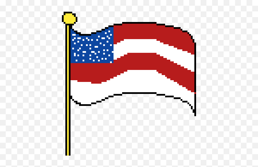 The American Flag - Depression Flag Clipart Full Size Vertical Emoji,American Flag Clipart