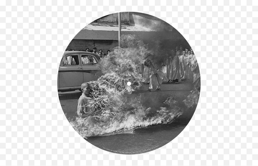 Rage Against The Machine Xx Colored Vinyl - Burning Monk By Malcolm W Browne Emoji,Rage Against The Machine Logo