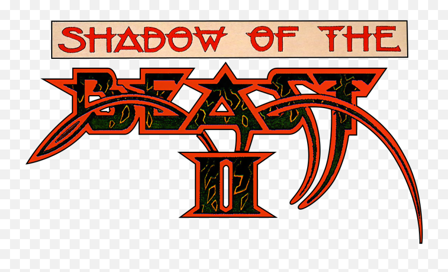 Logo For Shadow Of The Beast Ii - Shadow Of The Beast 2 Logo Png Emoji,Beast Logo
