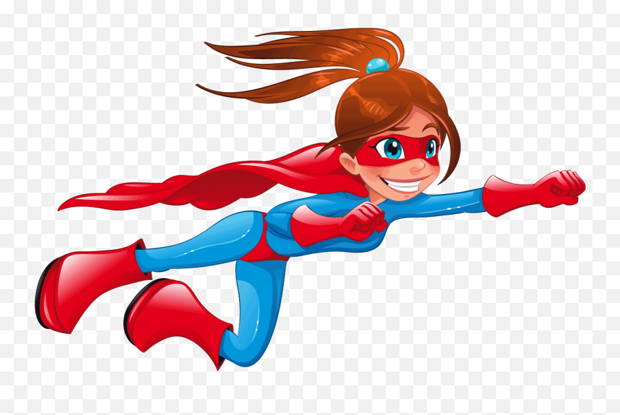 Download Superhero Girl Cliparts Free Download Best - Superhero Cartoon Emoji,Superhero Png