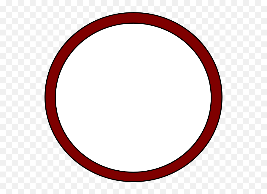 Download Circle Ring Png - Dot Emoji,Red Circle Transparent