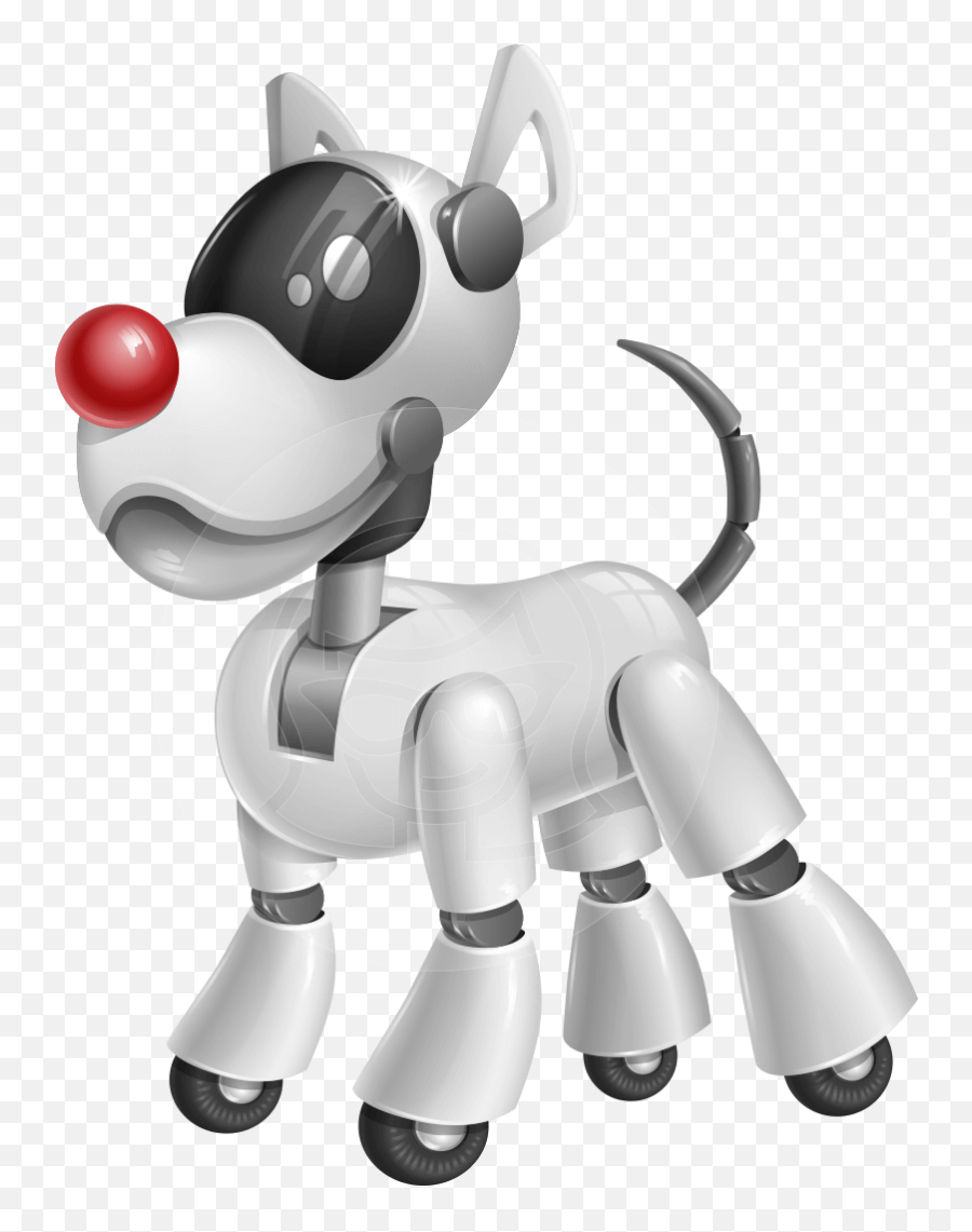 Library Of Robotic Dog Jpg Royalty Free - Cartoon Robot Dog Png Emoji,Robot Clipart