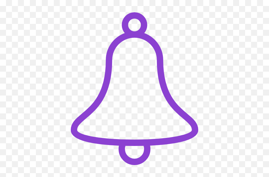 Youtube Bell Icon Free Png Image Png Arts - Purple Youtube Bell Png Emoji,Youtube Bell Png