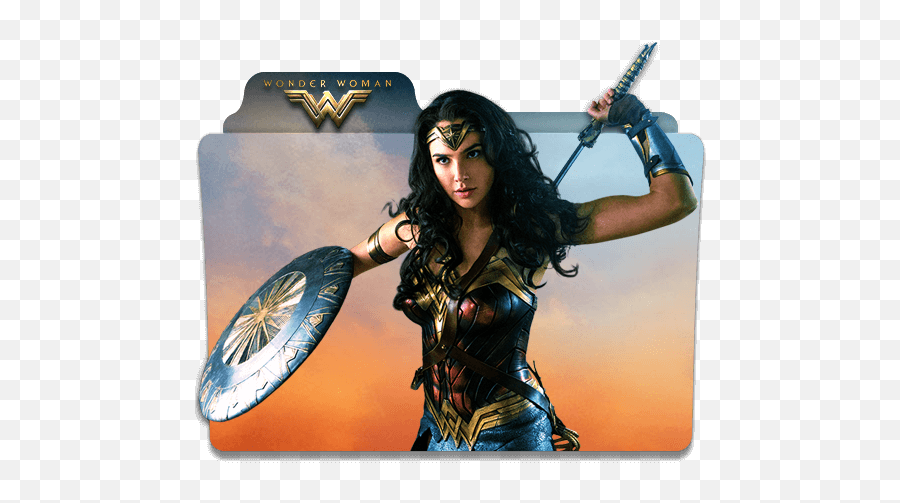 Wonder Woman Folder Icon - Designbust 2020 Wonder Woman 1984 Folder Icon Emoji,Wonder Woman Logo