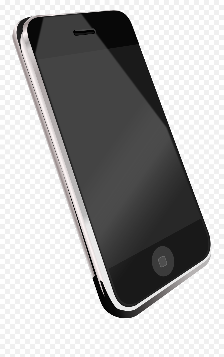 Cell Phone Clipart 3 - Modern Cellphone Emoji,Cell Phone Clipart
