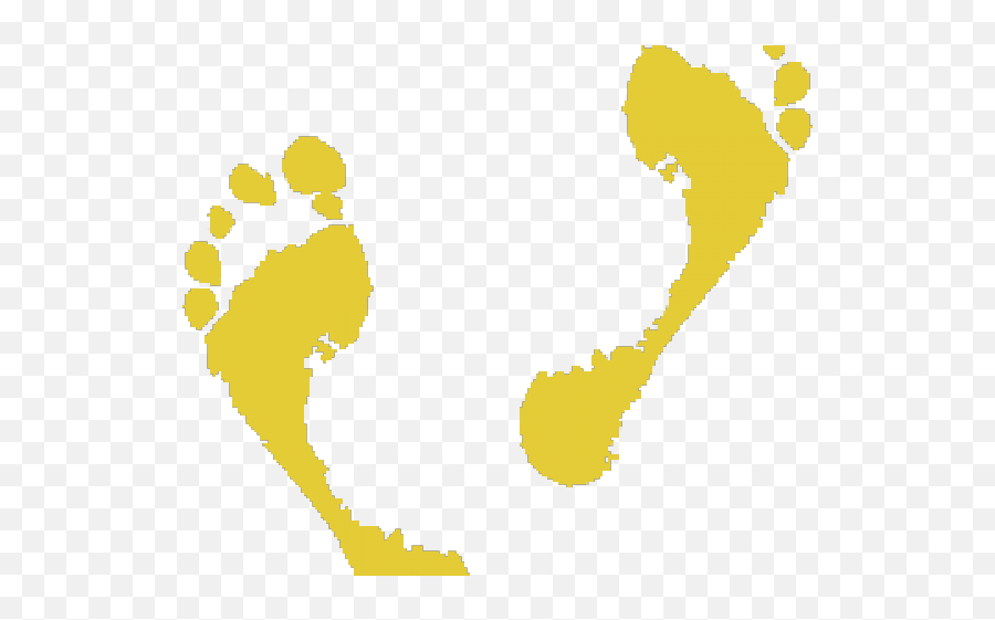 Transparent Footprint Vector Png Transparent Cartoon - Jingfm Language Emoji,Footsteps Clipart