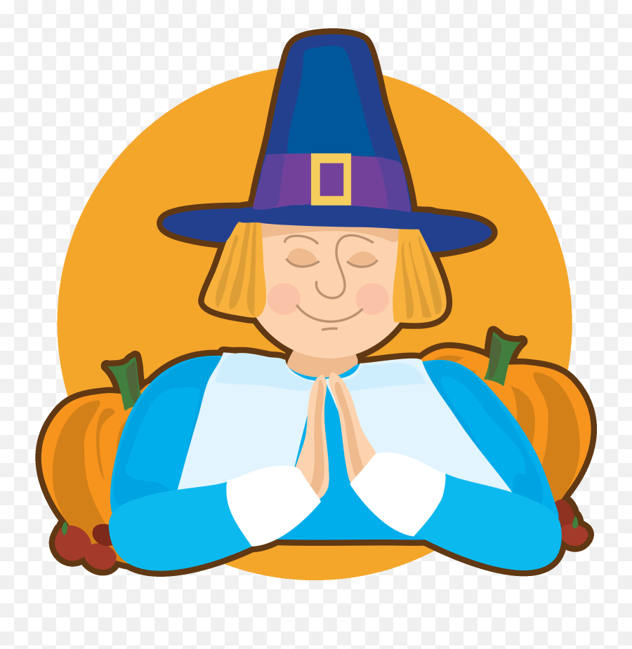 Clipart Thanksgiving Prayer Clipart - Clip Art Emoji,Prayer Clipart