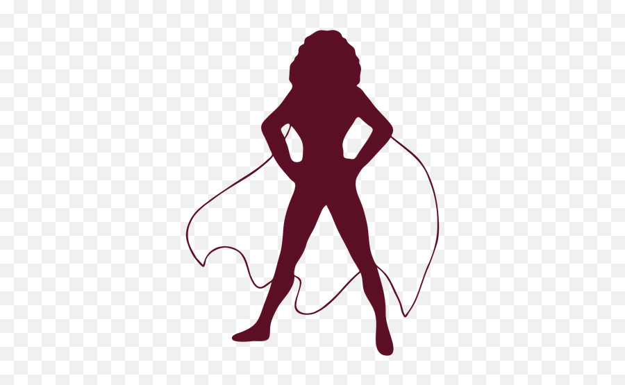 Standing Supergirl Silhouette - Transparent Png U0026 Svg Vector Superwoman Silhouette Emoji,Supergirl Logo