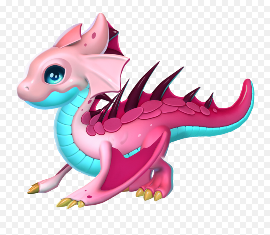 Pink Dragon Clipart - Axolotl Dragon Mania Legends Png Dragon Mania Legends Emoji,Axolotl Clipart