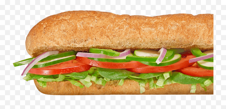 Menu - Veggie Delight Subway Transparent Emoji,Subway Sandwich Transparent
