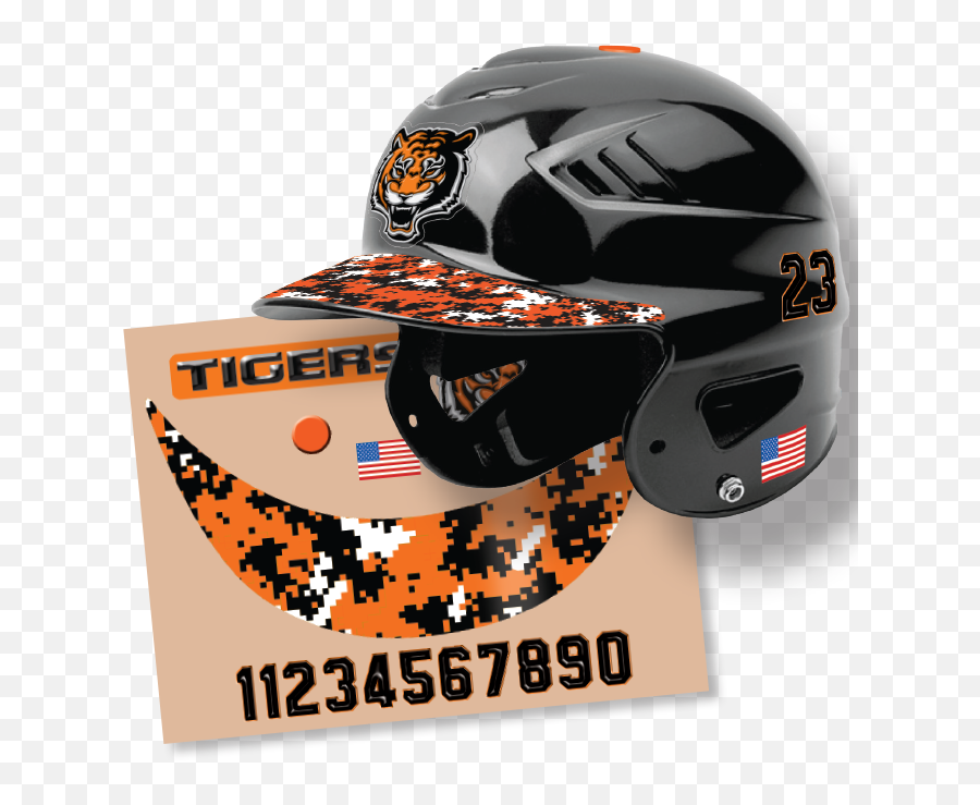 Batter Helmet Decal Set - Batting Helmet Baseball Helmet Decals Emoji,Helment Logos