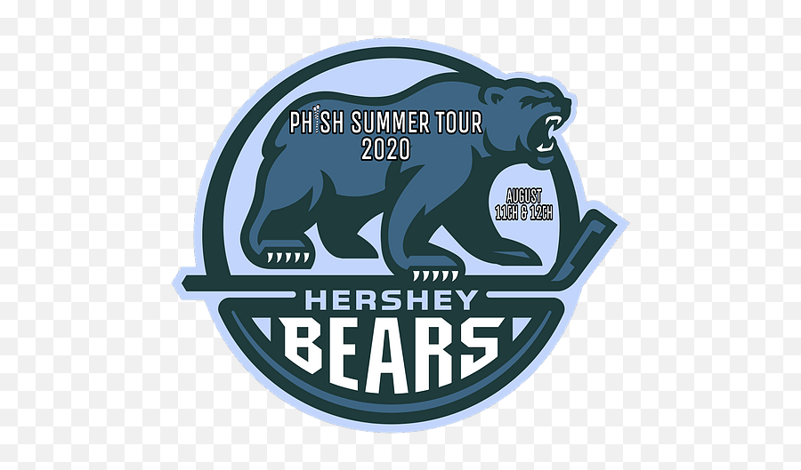Phish 2020 - Hershey Bears Emoji,Phish Logo