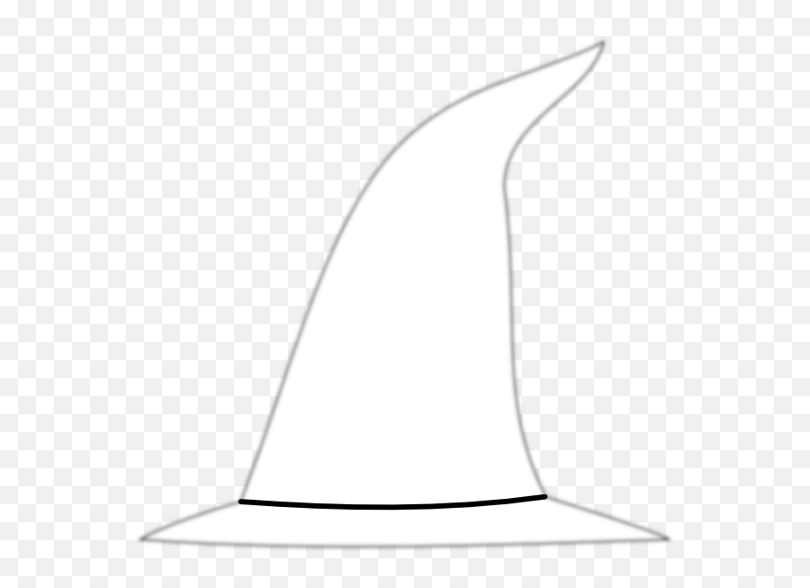 White Witch Hat Png Transparent - Witch Hat Transparent White Emoji,Witch Hat Png