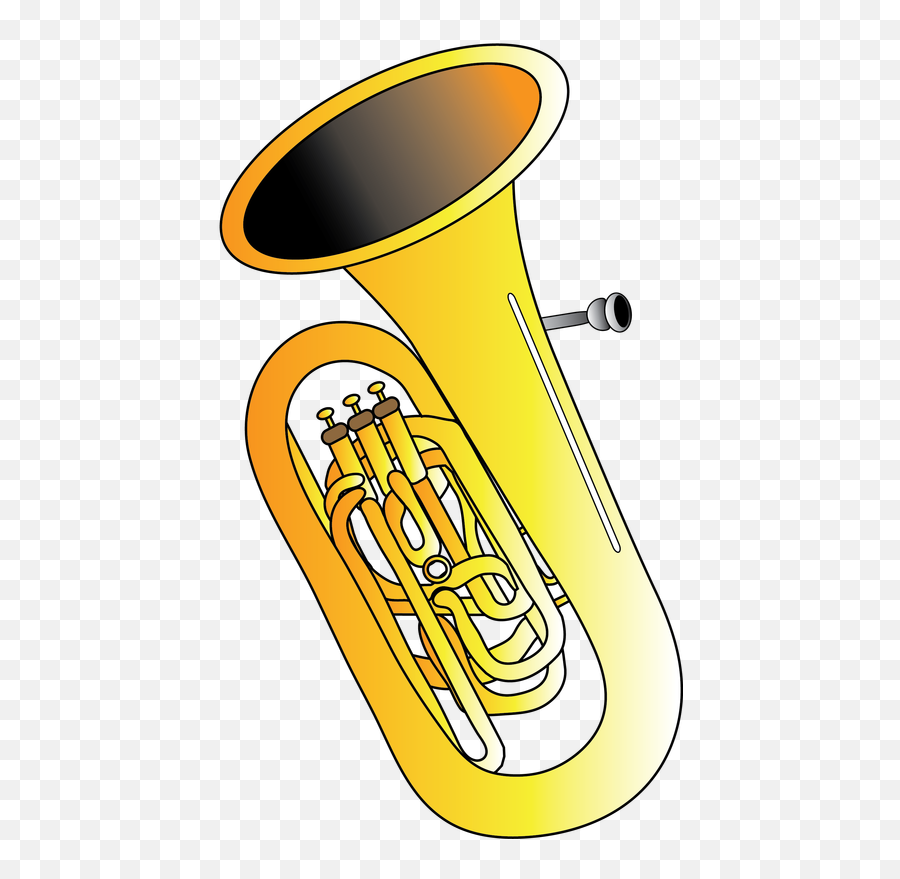 Trumpet Clipart Png - Transparent Tuba Clipart Emoji,Trumpet Clipart