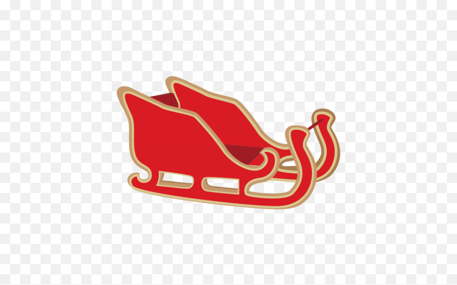 Santa Sleigh Clipart Png - Merry Christmas Day 1 Emoji,Christmas Day Clipart