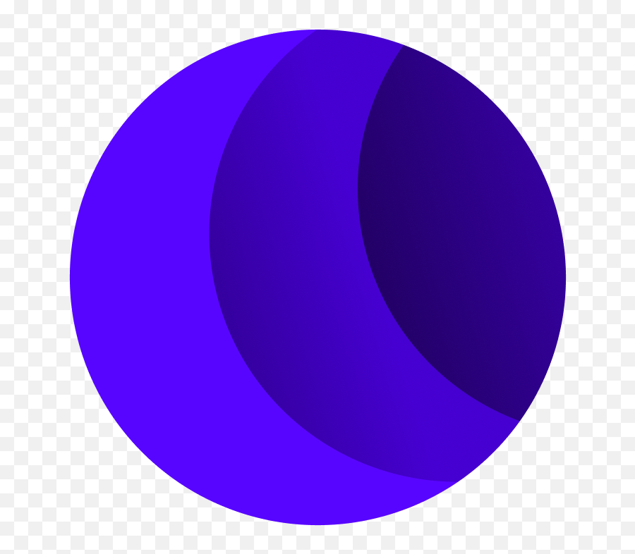 Moon - Color Gradient Emoji,Moon Logo