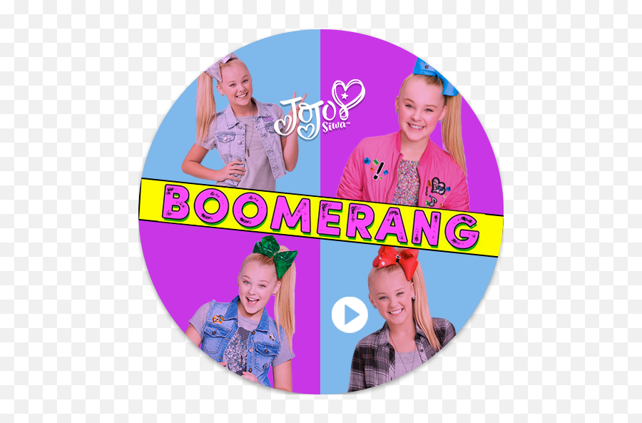 Jojo Siwa Boomerang - Boomerang Jojo Siwa Logo Emoji,Jojo Siwa Logo