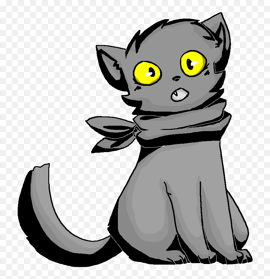 Download Mini Cat - Eyes Cartoon Png Image With No Emoji,Cat Eyes Clipart