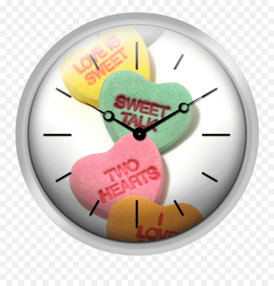 Xpress Clocks - Gallery Valentine Candy Hearts Emoji,Candy Hearts Png