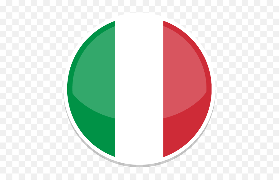 Italy Icon - Italian Flag Icon Png 512x512 Png Clipart Emoji,Italy Flag Clipart