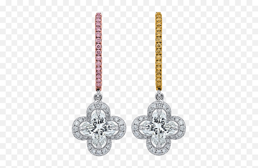 Tricolor - Lili Jewelry Emoji,Diamond Earring Png