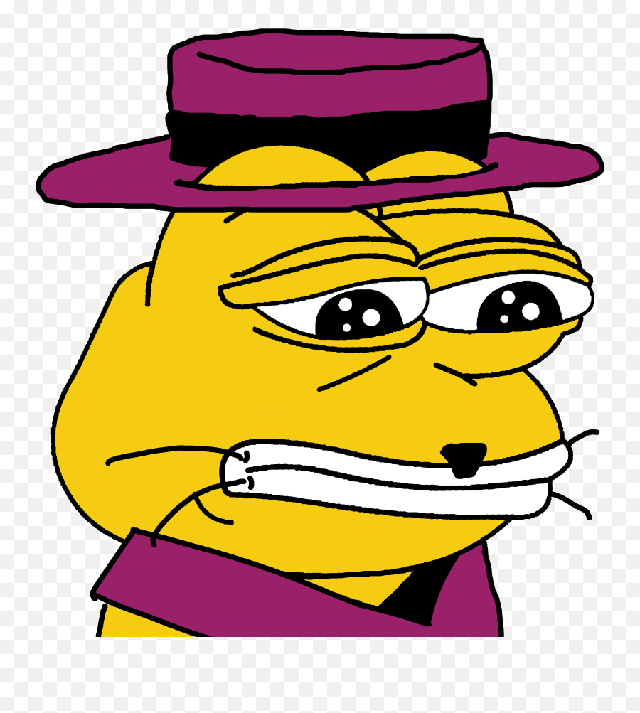 Topcat Don Gato Rare Pepe By Franky Four Fingers8581 Emoji,Pepe Face Png