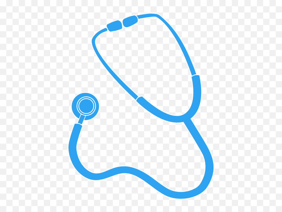 Blue Stethoscope Clipart Png Image With - Blue Stethoscope Clipart Png Emoji,Stethoscope Clipart