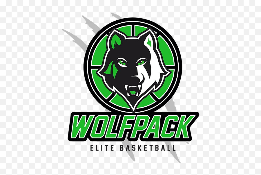 Wolfpack Elite Basketball - Automotive Decal Emoji,Wolfpack Logo