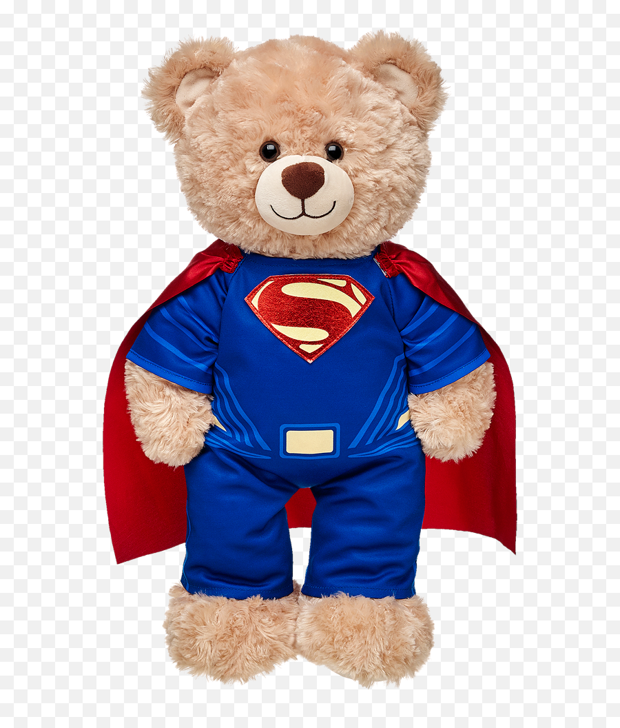 Stuffed Animal Clipart Evil Bear - Superman Build A Bear Emoji,Build A Bear Logo