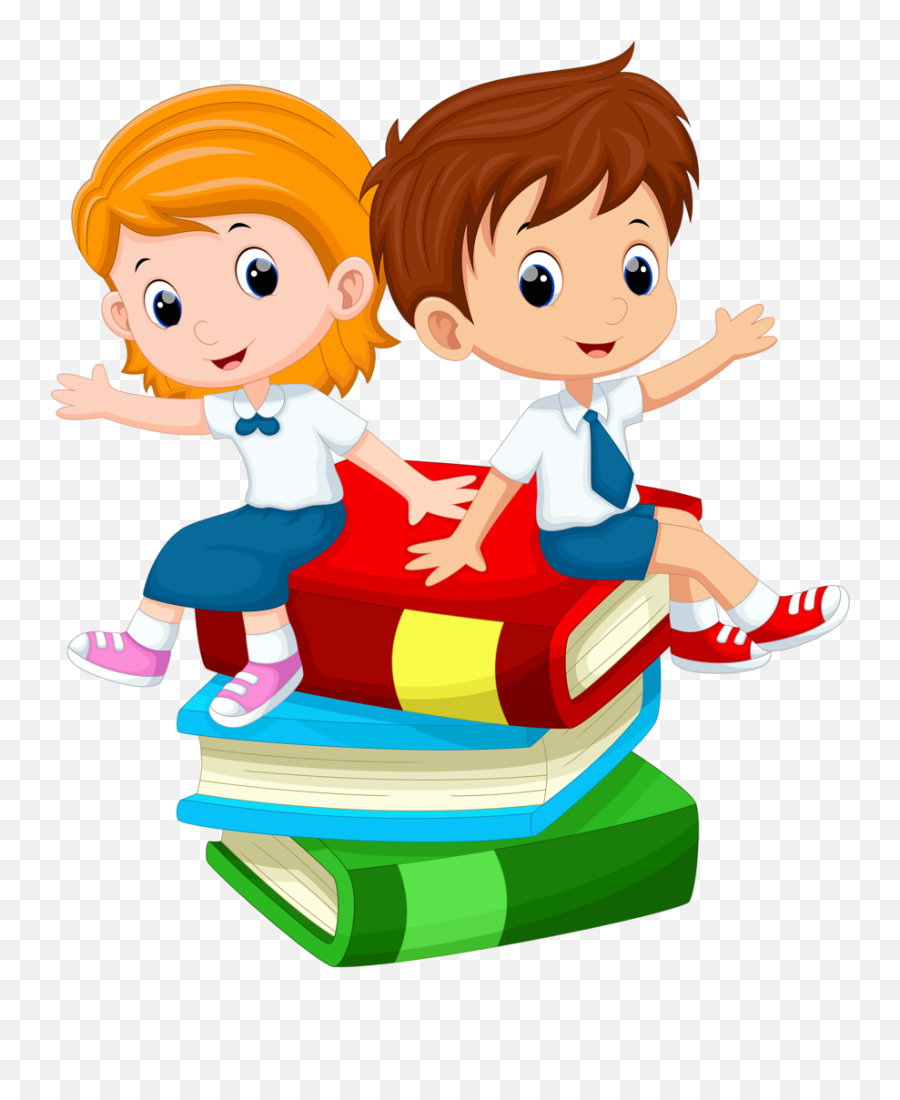 Library Of Back To School Kids Png - Student Kids Clipart Png Emoji,Kids Clipart