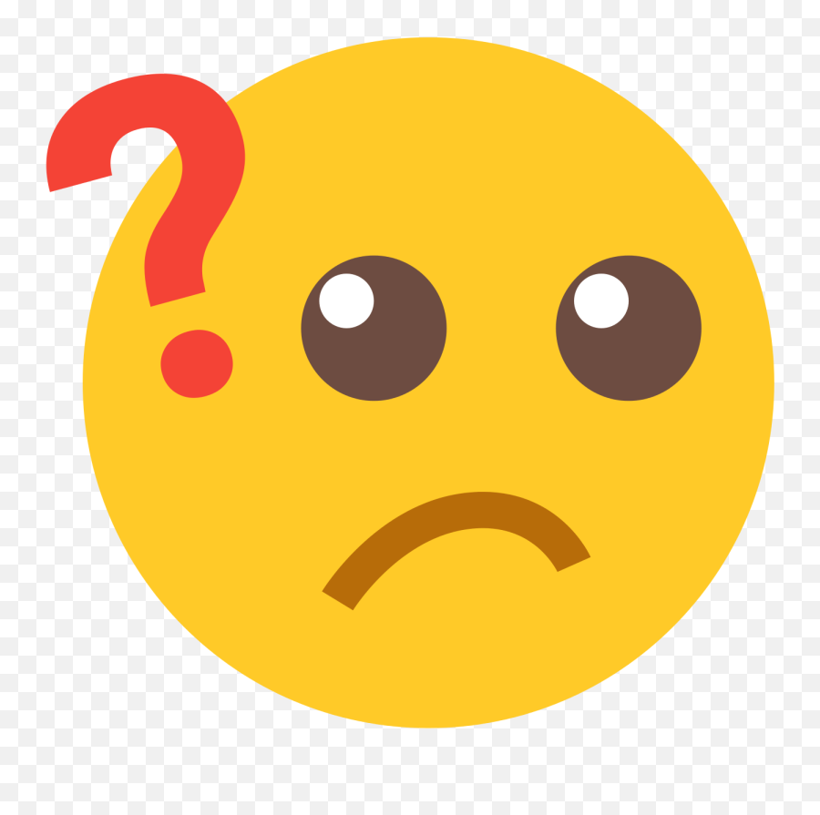 Download Emoticon Icons Computer Smiley Emoji Hq Image Free - Emoji Question Mark Face Png,Facepalm Emoji Png
