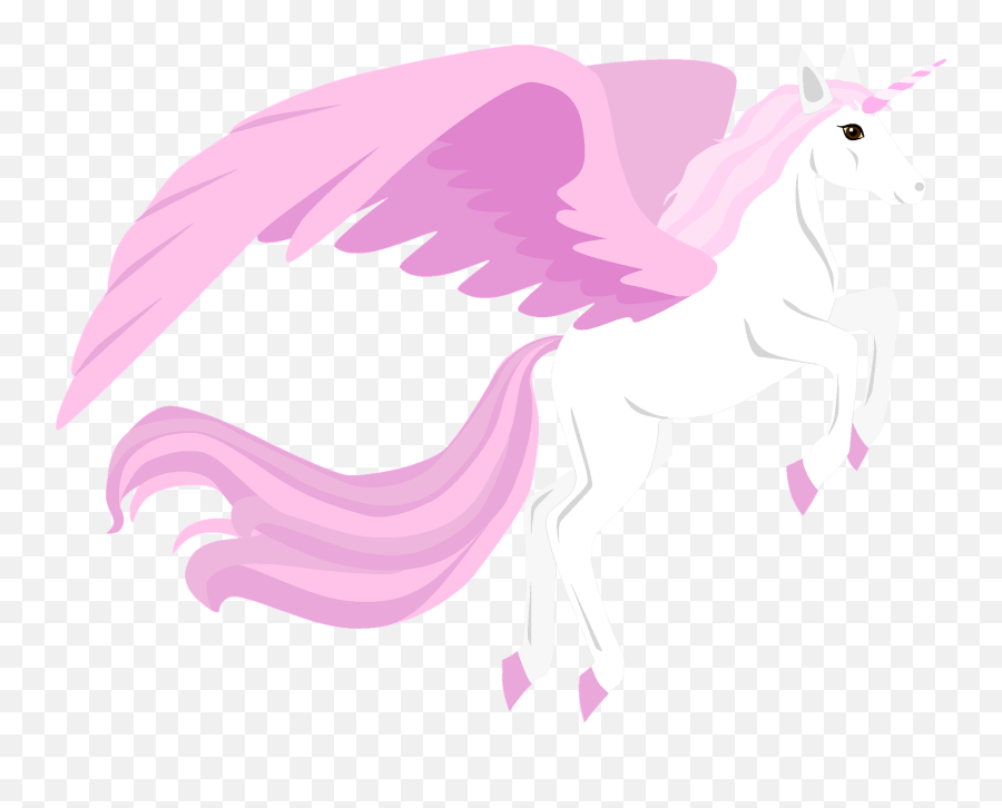 Winged Unicorn Clipart Free Download Transparent Png - Winged Unicorn Emoji,Free Unicorn Clipart
